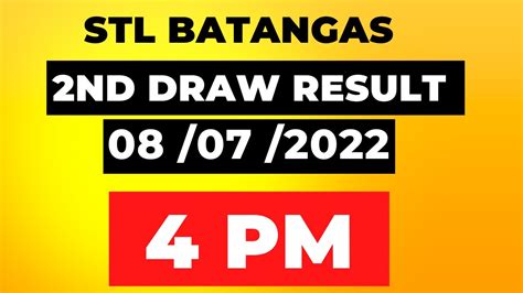 stl batangas live draw today|STL Result Today Lotto Results at 10:30AM, 3PM, 7PM, 8PM.